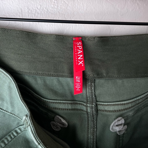 Spanx stretch twill high rise cargo pants XL - Picture 10 of 12